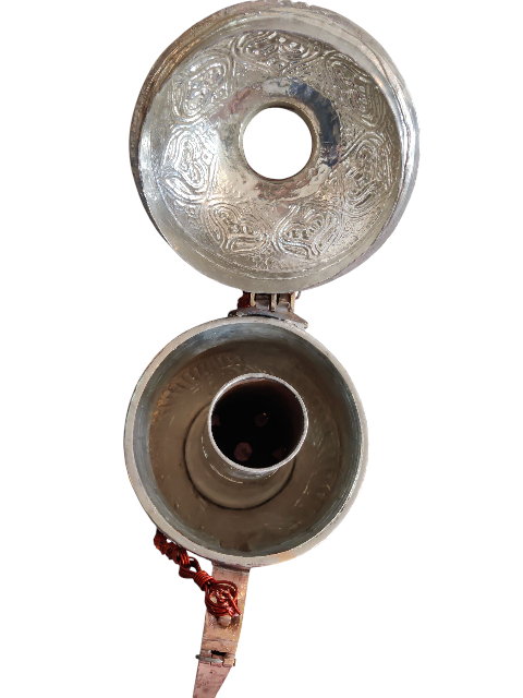 Kashmiri Copper Kandkari Samowar Large