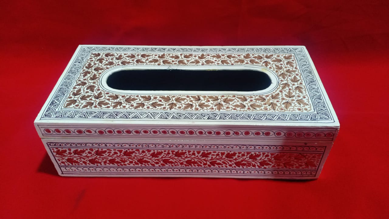 Papier Mache Napkin Holder
