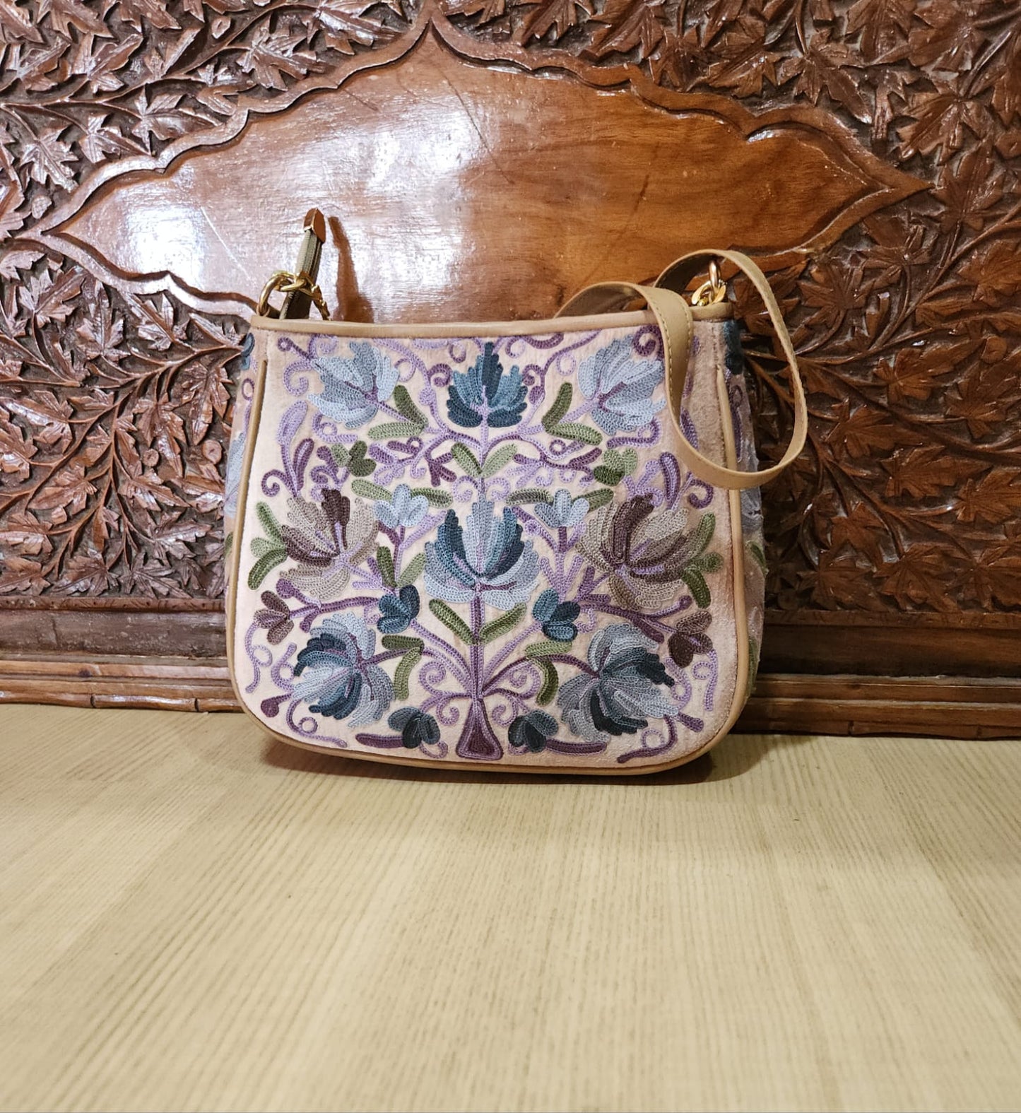 Ari Embroidery Quad Sling Bags
