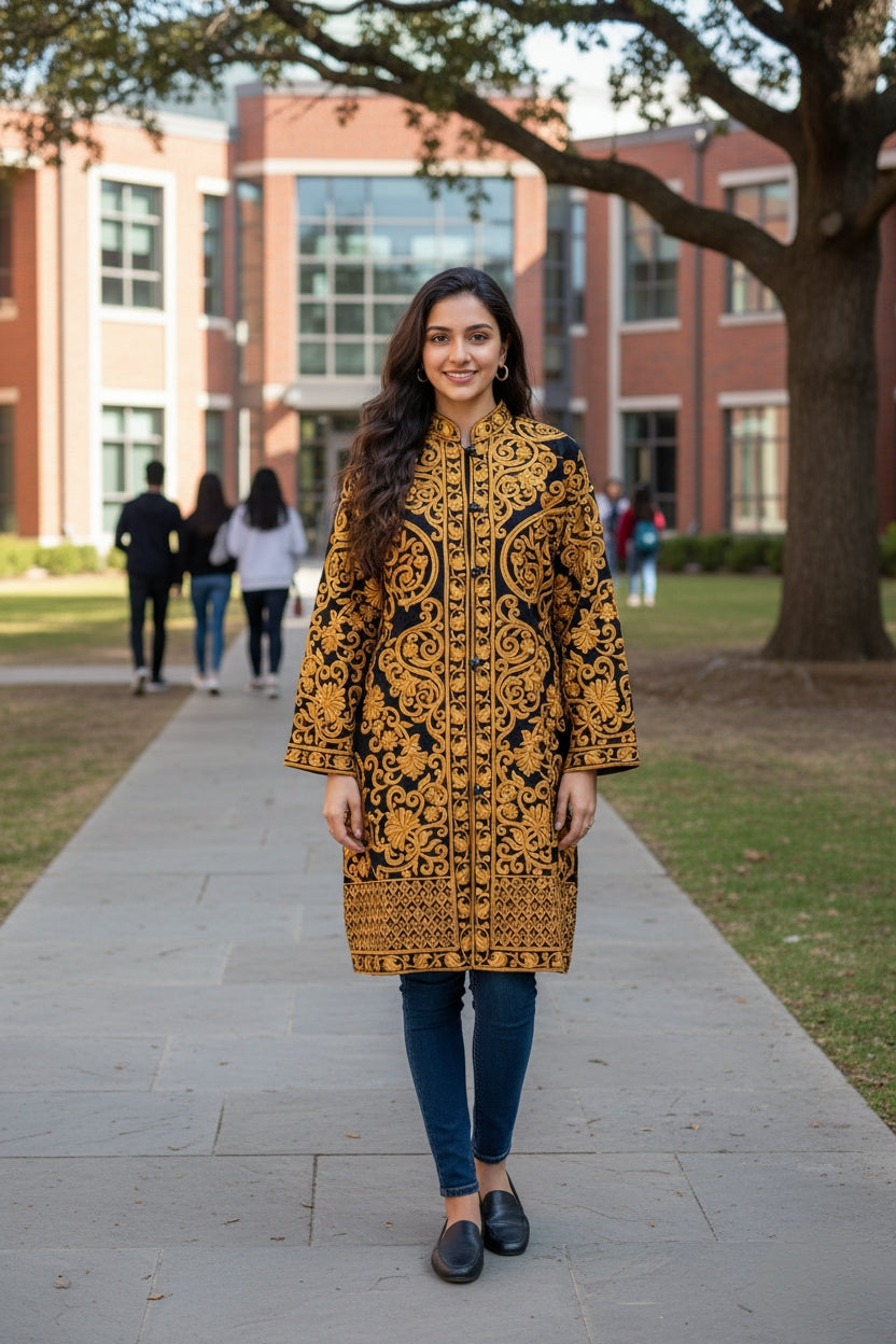 How to Style Kashmiri Shawls, Bags &amp; Dresses for Modern Outfits