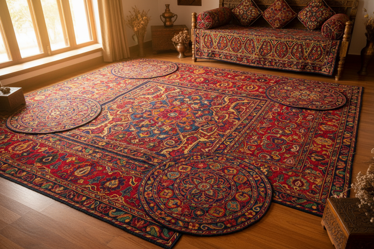 Kashmiri Namda & Gabbas Rugs / Floor Coverings