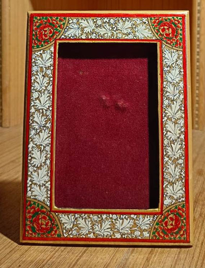 Kashmir Papier Mache Photo Frame 6 x 8 inches