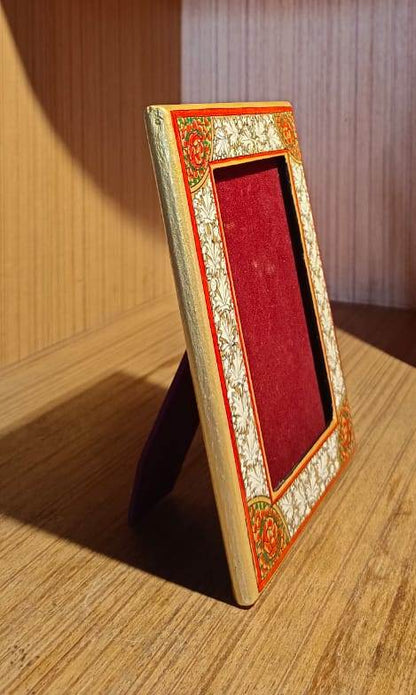 Kashmir Papier Mache Photo Frame 6 x 8 inches