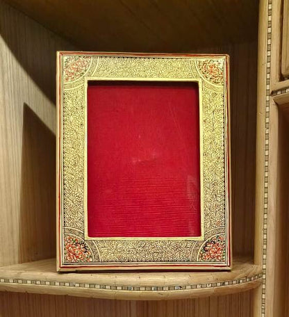 Kashmir Papier Mache Photo Frame 6 x 8 inches