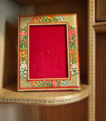 Kashmir Papier Mache Photo Frame 6 x 8 inches