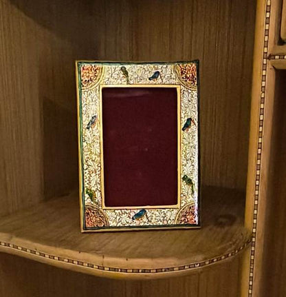 Kashmir Papier Mache Photo Frame 6 x 8 inches