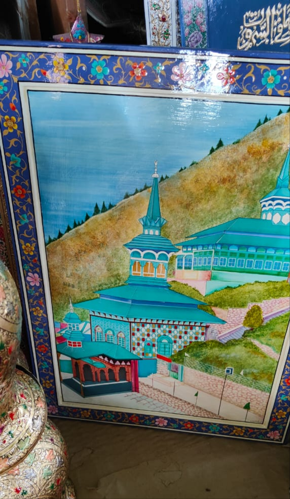 Kashmiri Paper Mache Motifs Artwork (Medium)