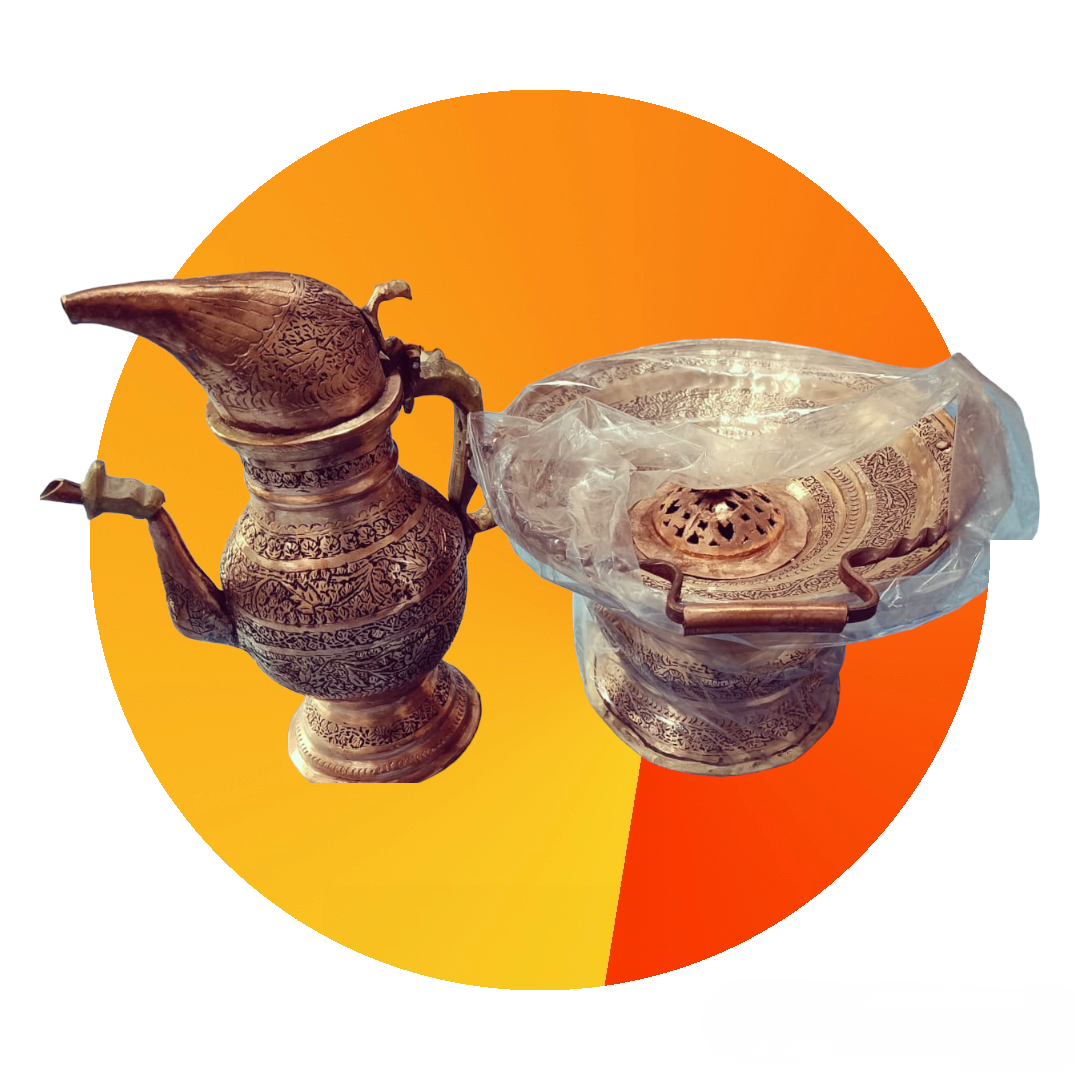 Kashmir Copperware - Tash Naer Small