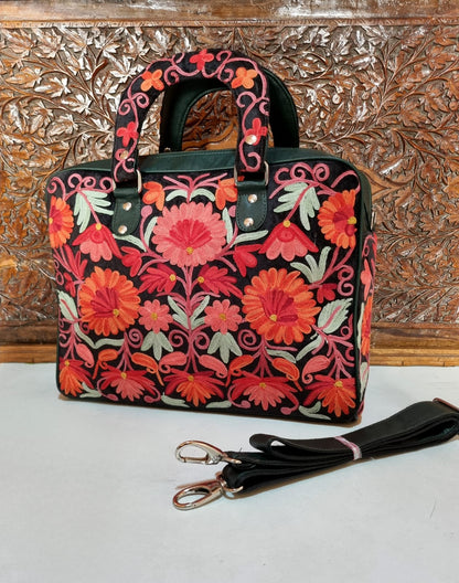Kashmiri Aari Embroidery Laptops Designer Bags