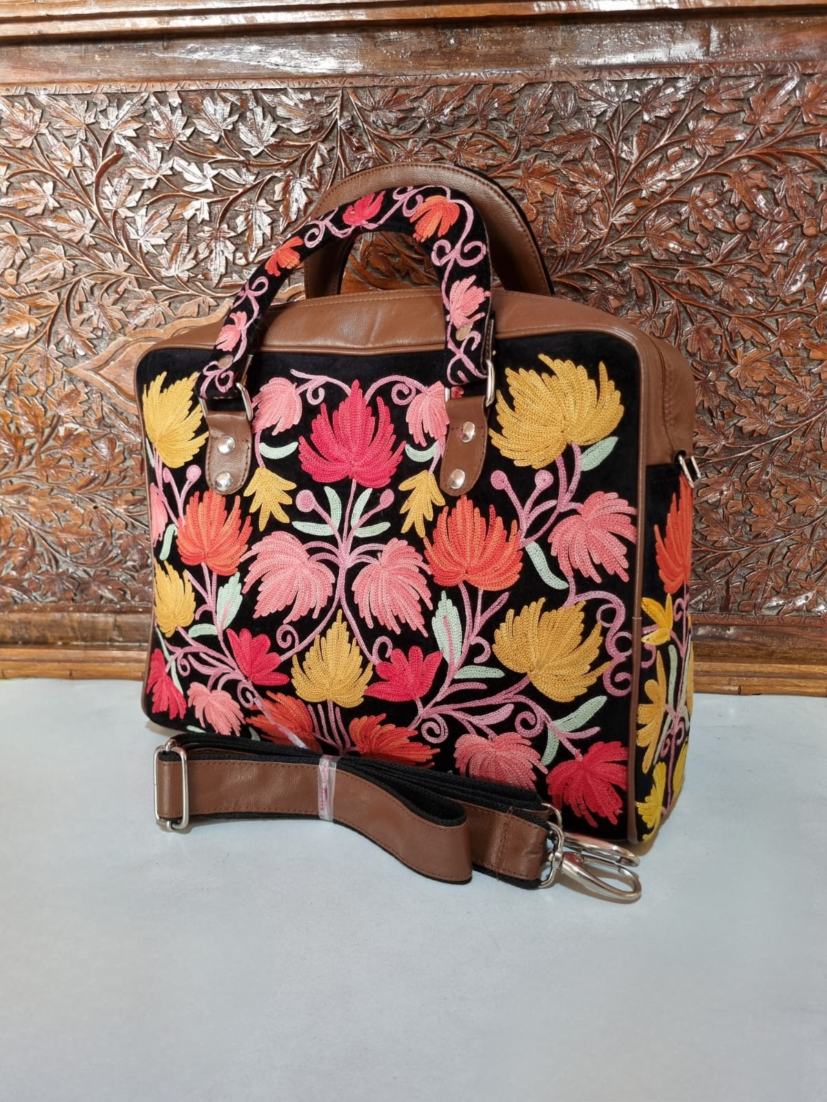 Kashmiri Aari Embroidery Laptops Designer Bags