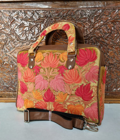 Kashmiri Aari Embroidery Laptops Designer Bags