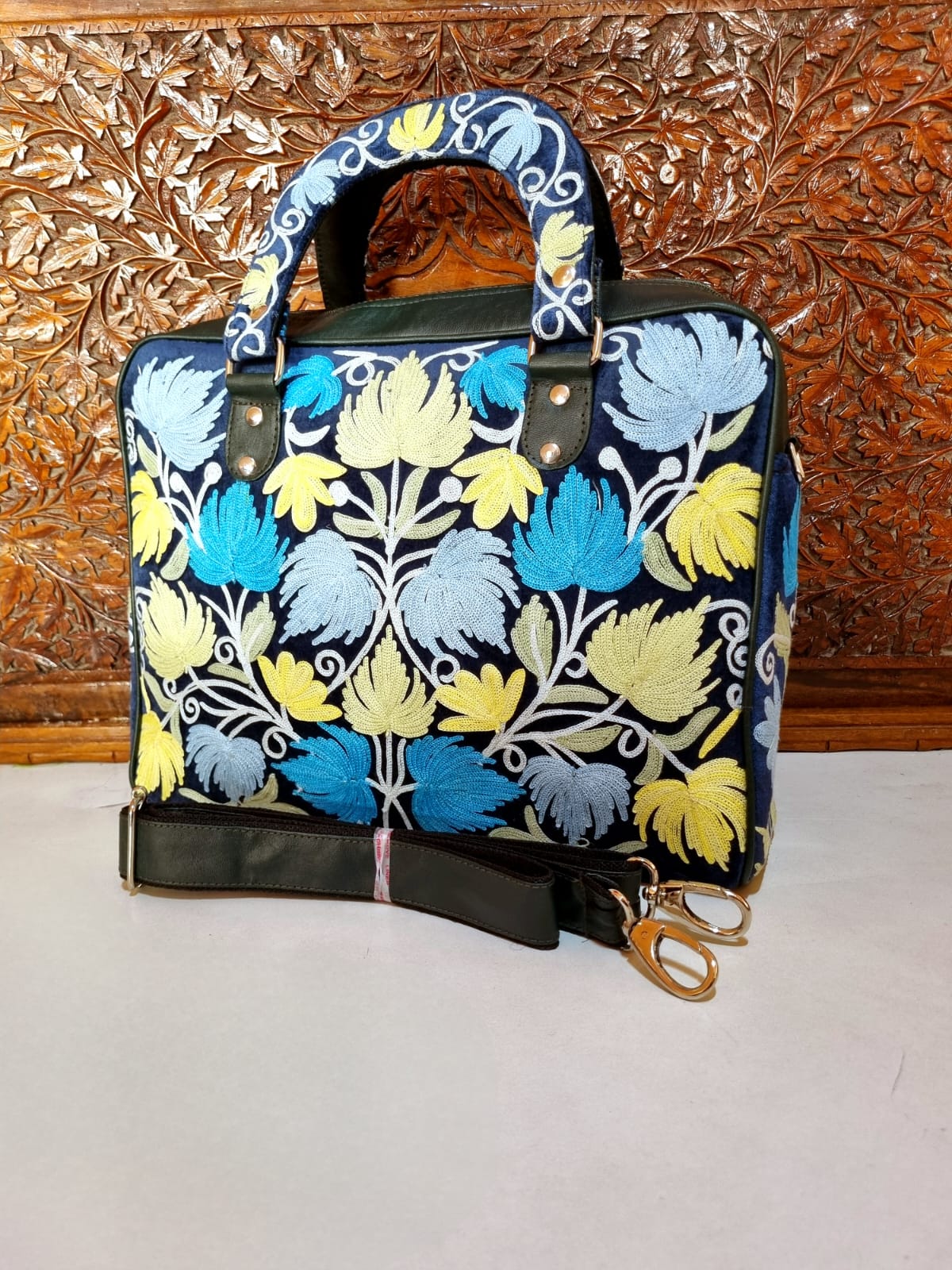 Kashmiri Aari Embroidery Laptops Designer Bags