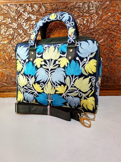 Kashmiri Aari Embroidery Laptops Designer Bags