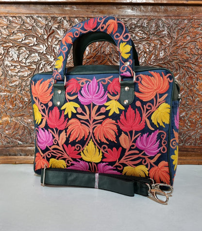 Kashmiri Aari Embroidery Laptops Designer Bags