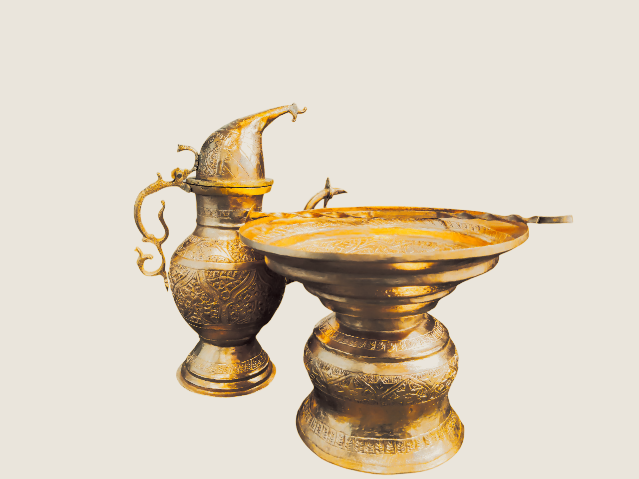 Kashmir Copperware - Tash Naer Large