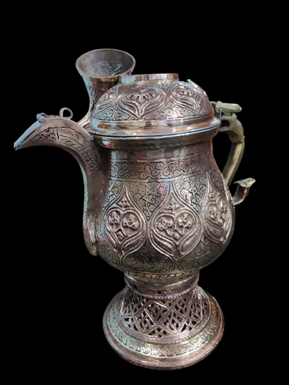 Kashmiri Copper Kandkari Samowar Medium