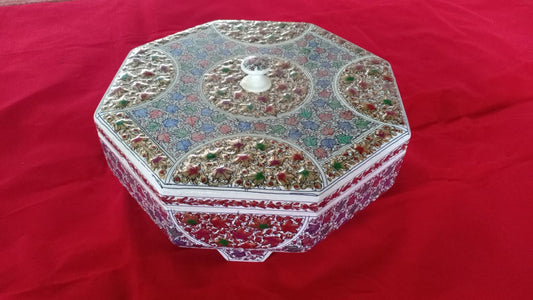 Kashmir Papier Mâché Dry Fruit Box