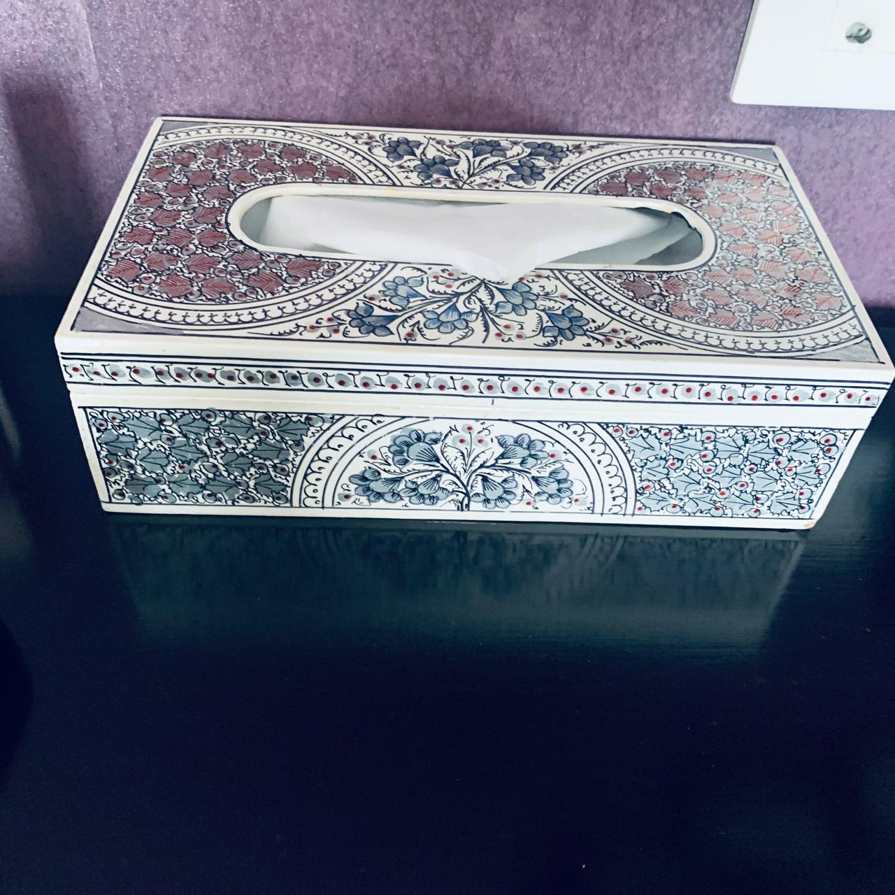 Papier Mache Napkin Holder