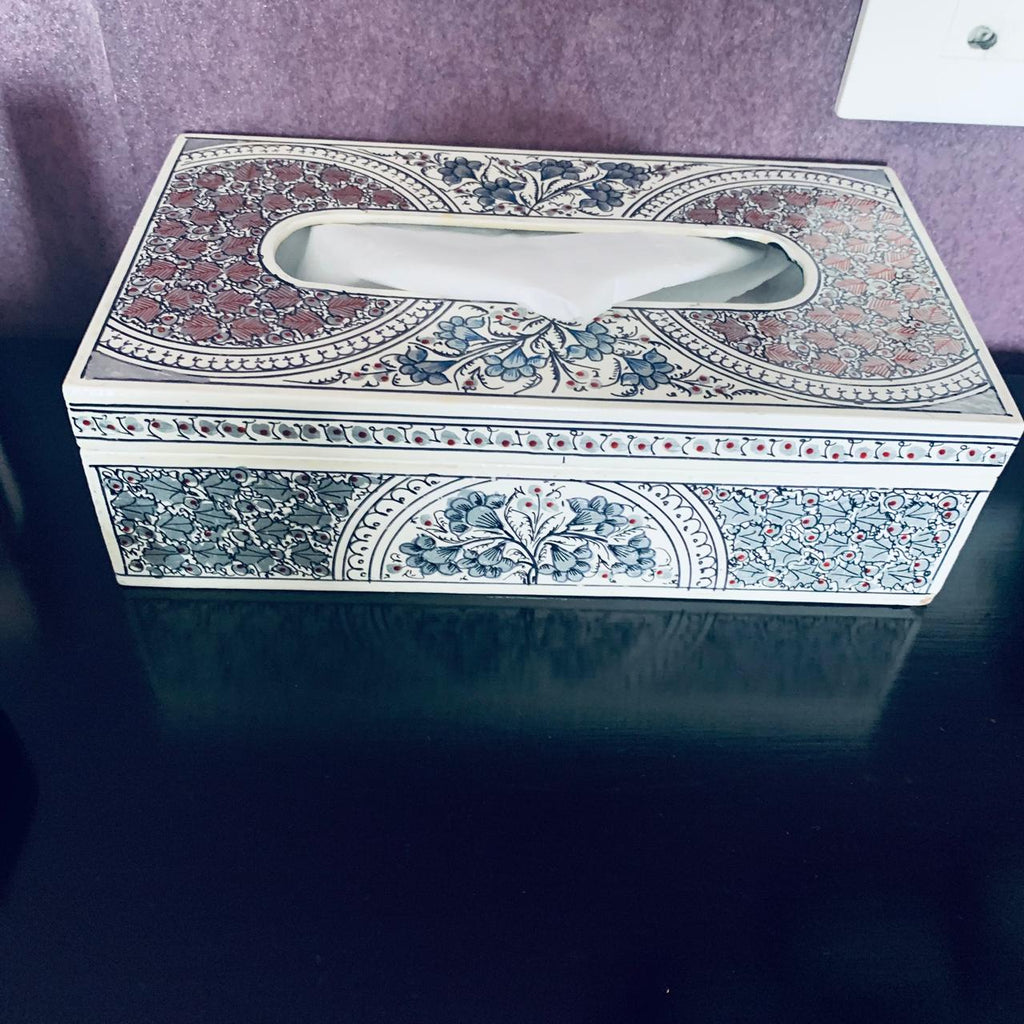 Papier Mache Napkin Holder
