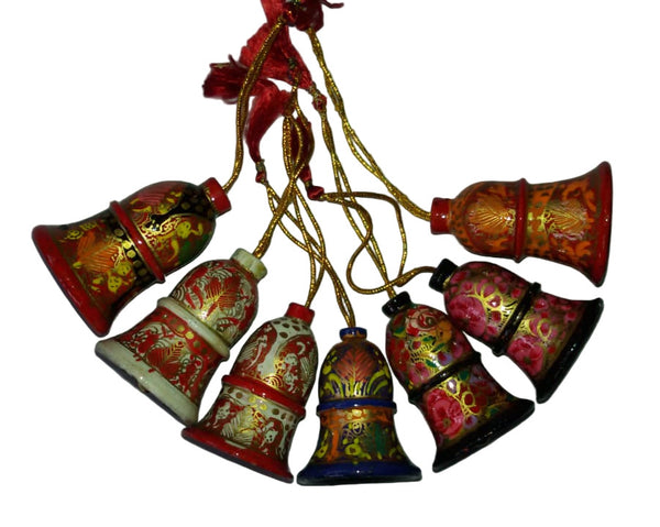 Papier Mache ItKashmir Papier Mâché Decorative Bellsems - Bells