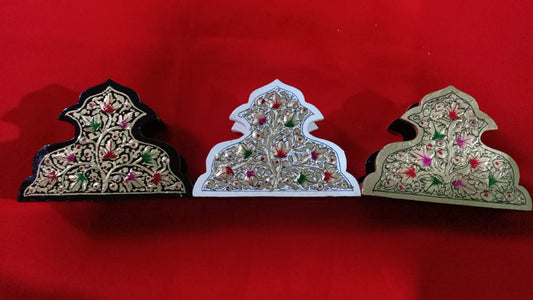 Kashmiri Papier Mache Napkin Holder