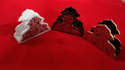 Kashmiri Papier Mache Napkin Holder