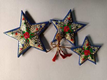 Kashmir Papier Mache stars