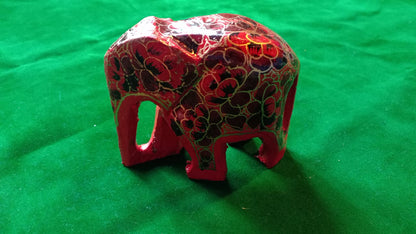 Kashmir Papier Mache Elephants (10 inches)