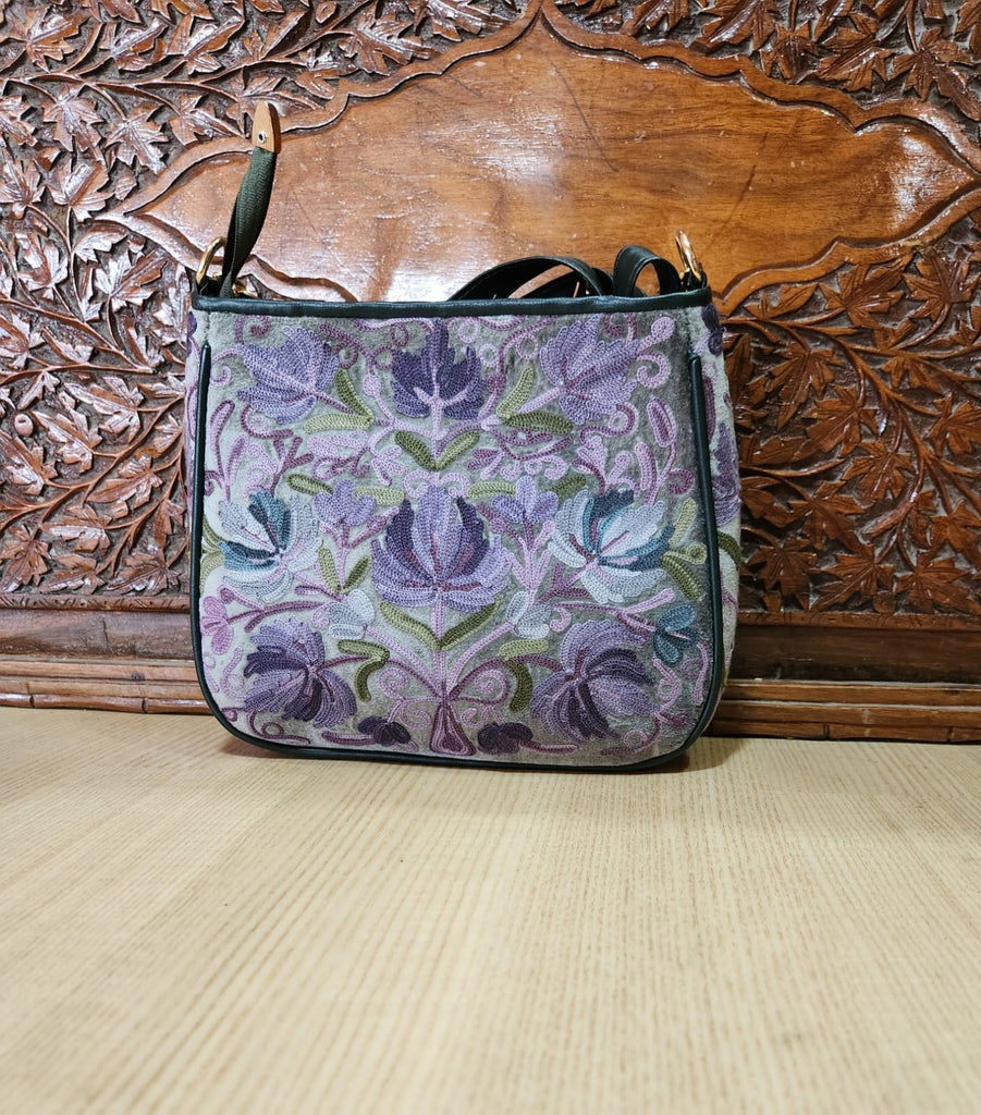 Ari Embroidery Quad Sling Bags