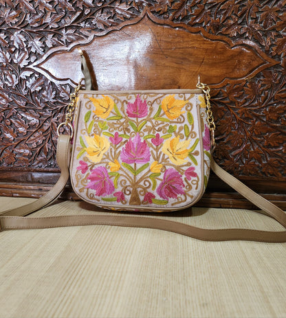 Ari Embroidery Quad Sling Bags