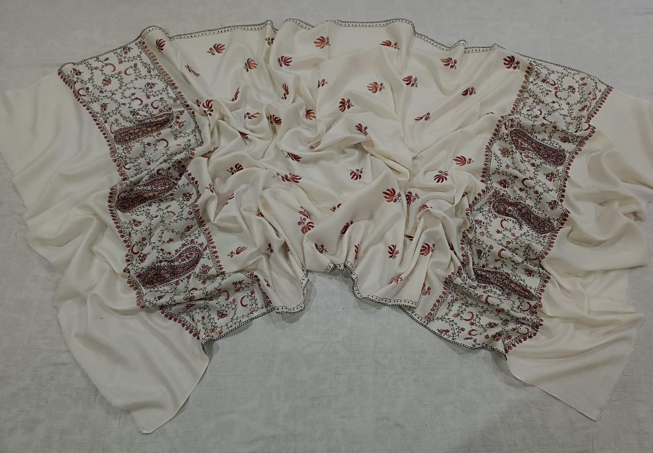 Pure TUSHA Bridal cum Party Wear Shawl 10 Pcs