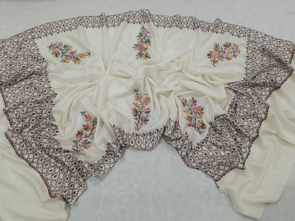 Pure TUSHA Bridal cum Party Wear Shawl 10 Pcs