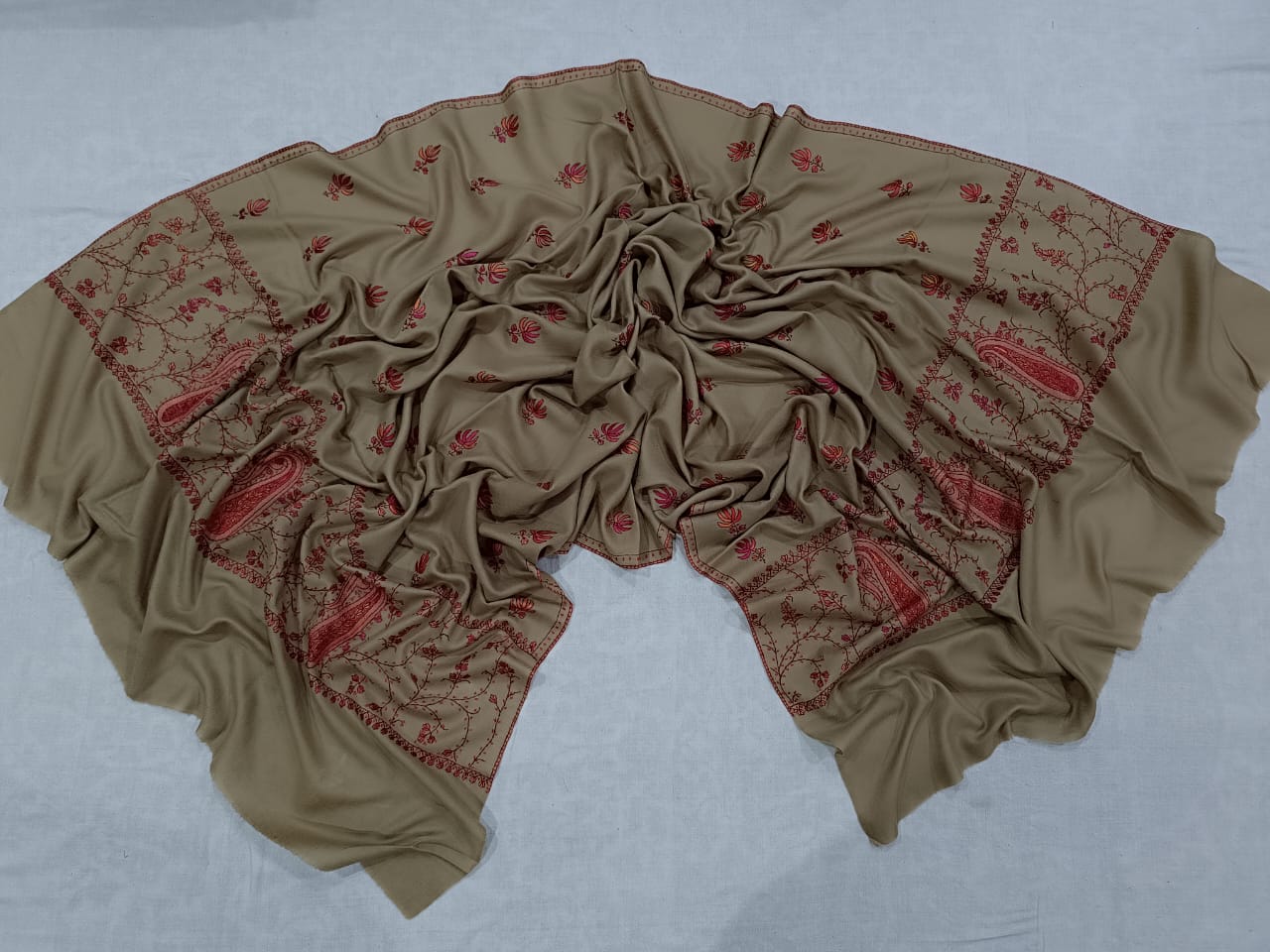 Pure TUSHA Bridal cum Party Wear Shawl 10 Pcs