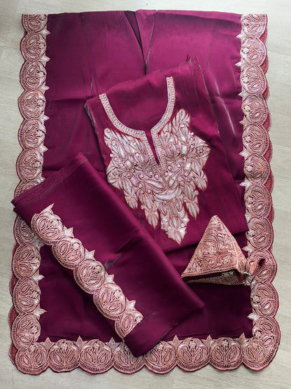 Exquisite Makhmal Bridal Ensemble