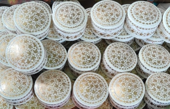 Papier Mache Items - Pill Box