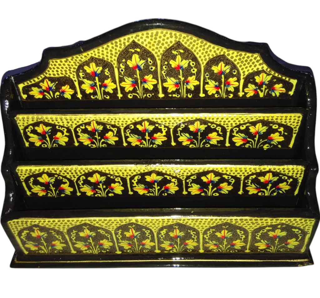 Papier Mache Items - Letter Rack