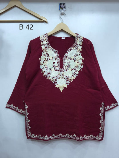 Premium Cashmillon Short Kurtis