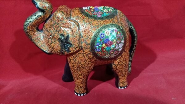 Papier Mache Elephant 10x10