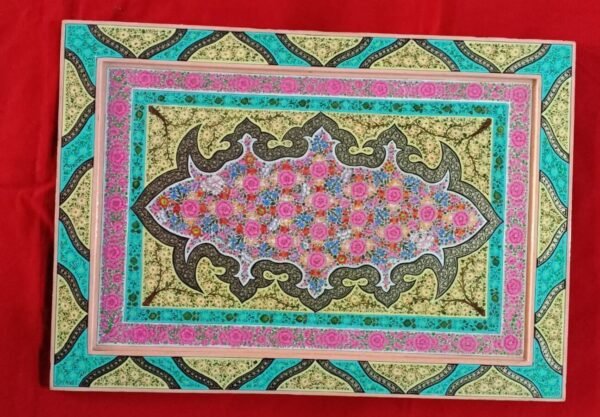 Kashmiri Paper Mache Motifs Artwork (Medium)