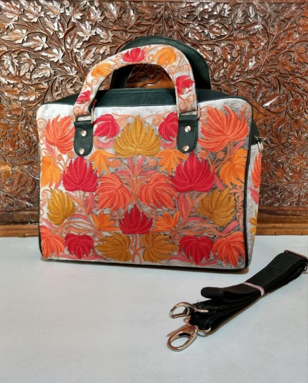 Kashmiri Aari Embroidery Laptops Designer Bags - Image 12