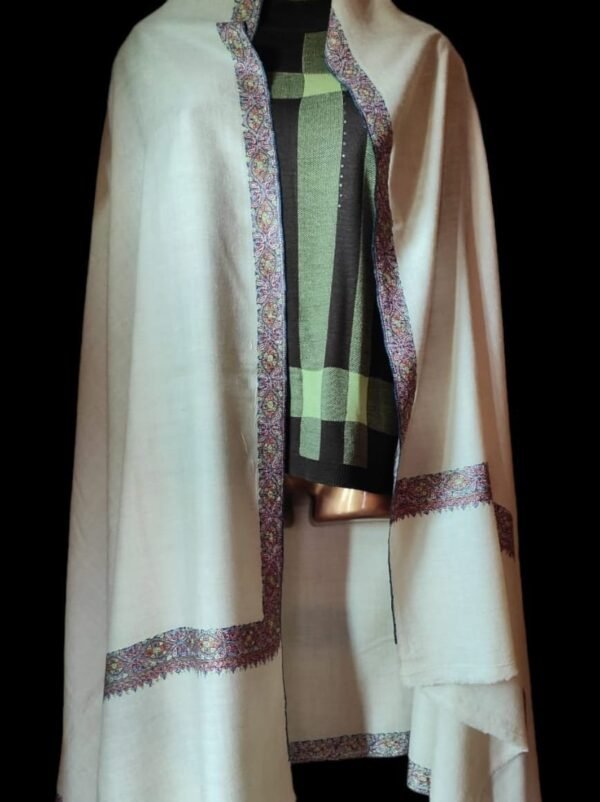 Pure Pashmina Shawl Kasheer Design One #9