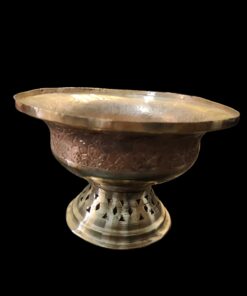 Alternative view of Copperware Eating Bowl - Thaal or Keinz
