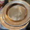 Kashmir Copperware Plates, Set of 6