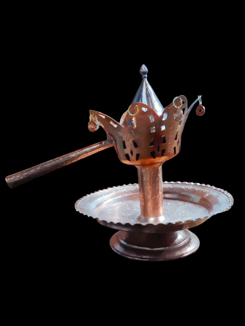 Kashmiri Copper Isband Soznor Burner - Image 2