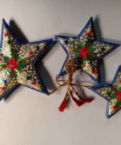 Kashmir Papier Mache stars