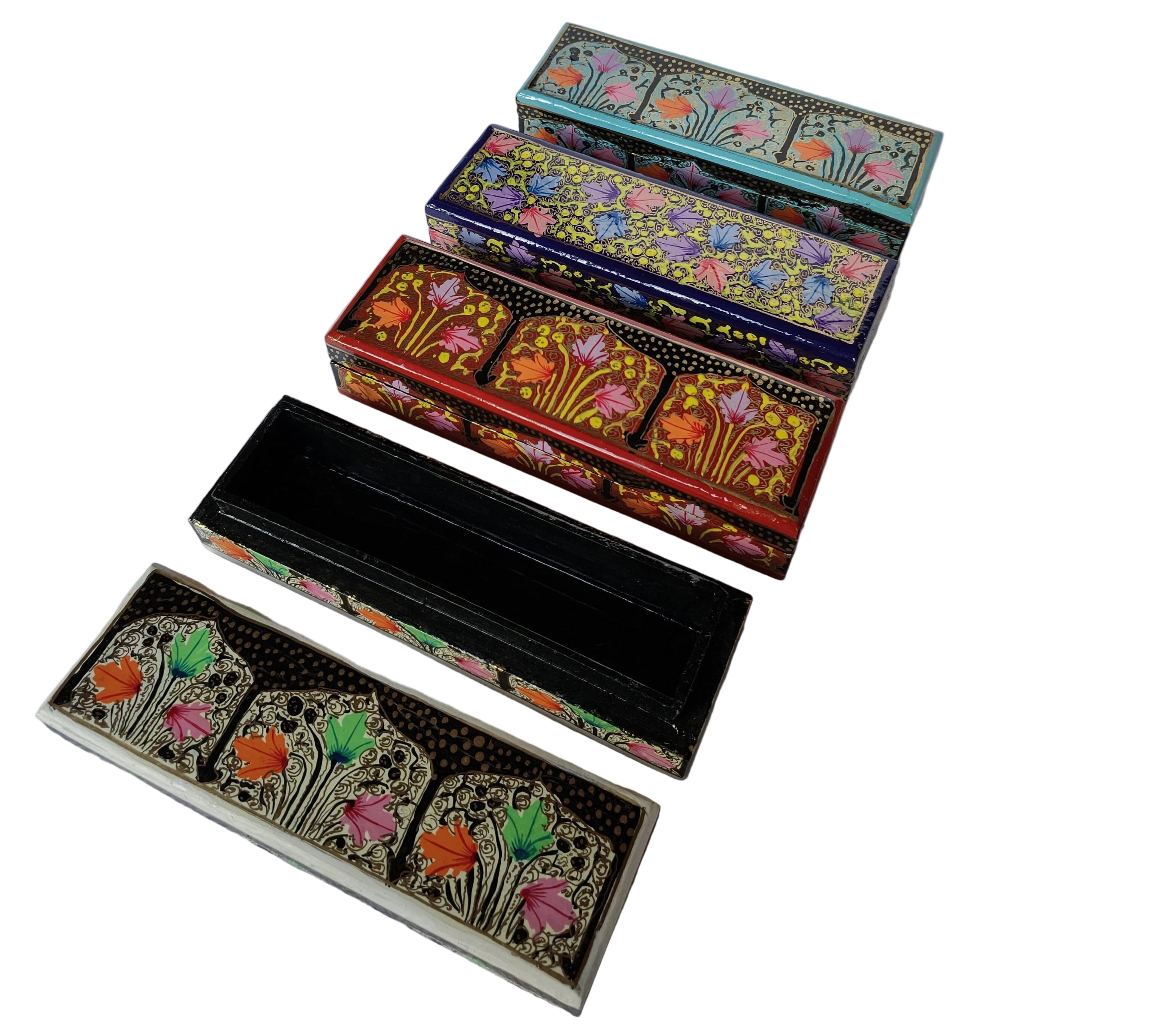 Kashmir Papier Mâché Pencil Box