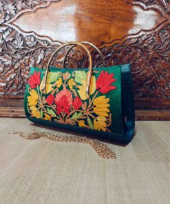 Kashmiri Handcrafted Ari Embroidery Handbags – Timeless Elegance from the Valley