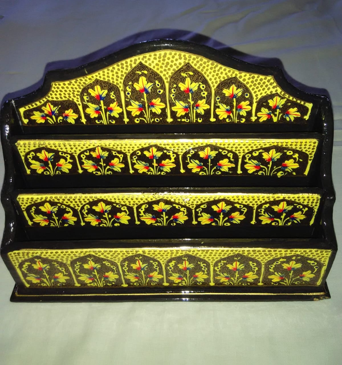 Papier Mache Items - Letter Rack - Image 3