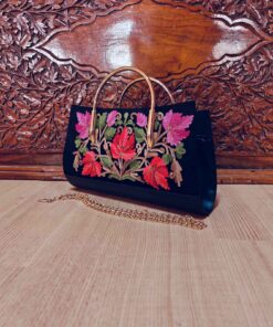 Kashmiri Handcrafted Ari Embroidery Handbags – Timeless Elegance from the Valley
