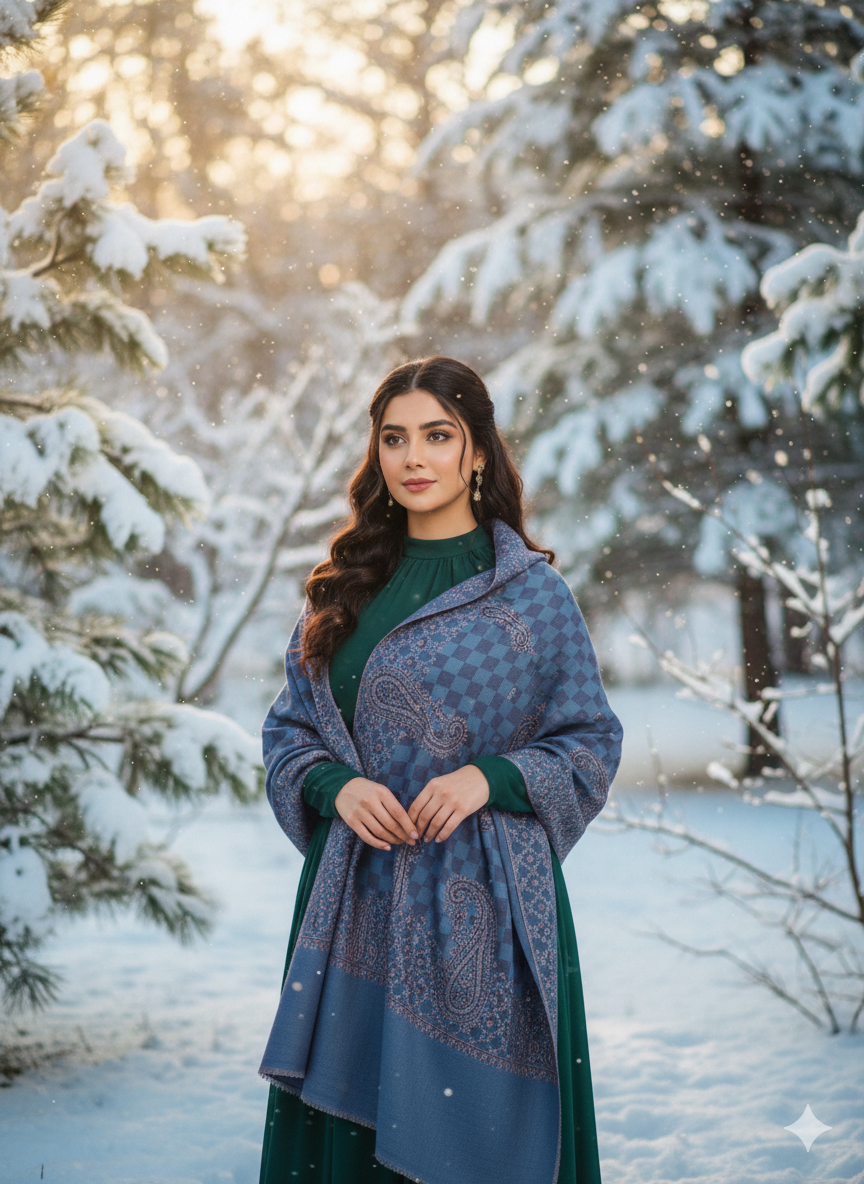 Kashmiri Pure Pashmina Shawls Treasure Collection - Image 8